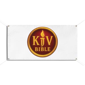 KJV BIBLE SEARCH Vinyl Banners for Events, Colorful