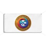 Refined Church Vinyl Banners for Events, Colorful Event