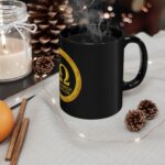 ALPHA OMEGA DESIGN Black Mug – Perfect for