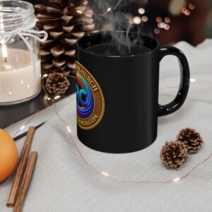 Refined Church Black Mug – Perfect for Coffee