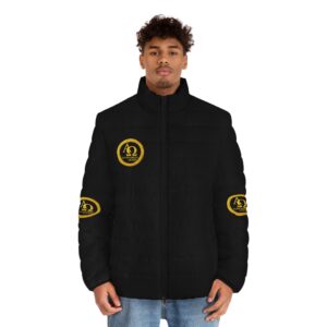 Alpha Omega Design men's puffer jacket — premium winter outerwear