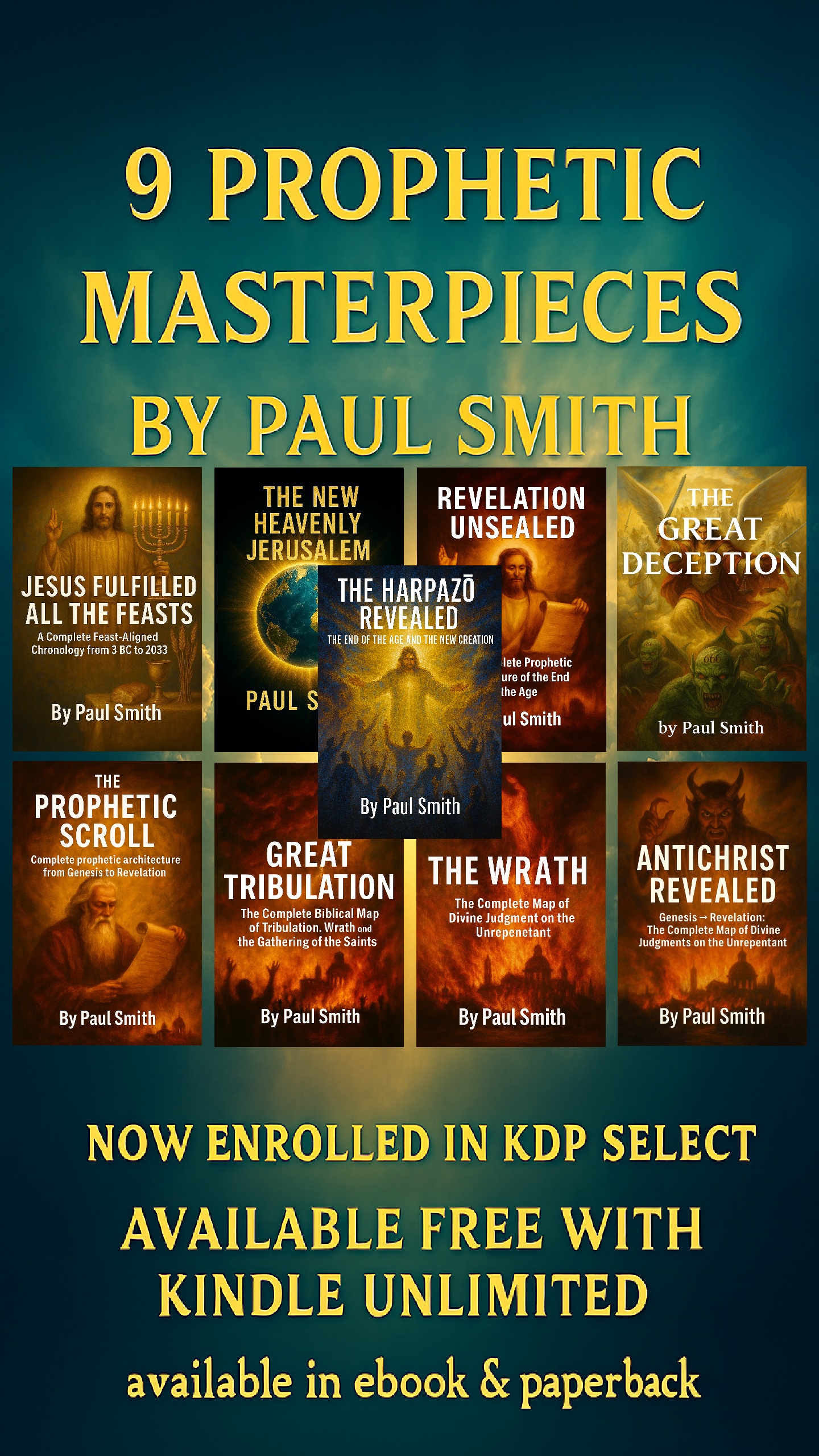 The Prophetic Canon — Nine Book Series by Paul Smith
